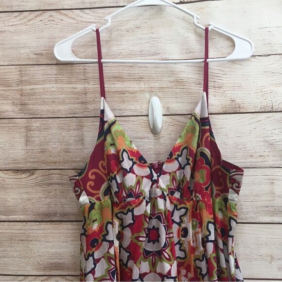 SAKS FIFTH AVENUE THREADS FLORAL MAXI DRESS‎ - Picture 8 of 9